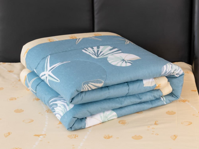 Комплект постельного белья с одеялом OB088 Viva-Home Textile сатин