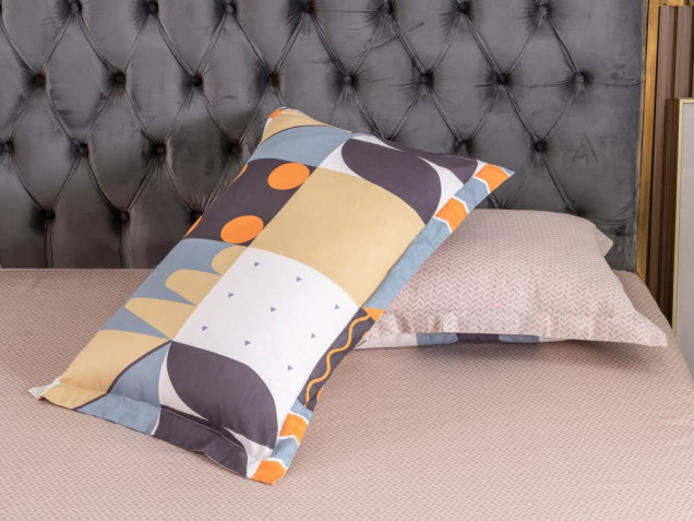 Комплект постельного белья с одеялом OB118 Viva-Home Textile сатин