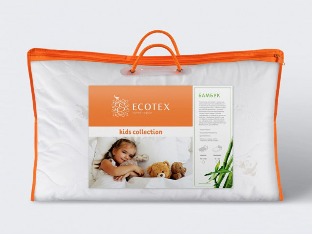 Подушка детская Бамбук Kids Collection Ecotex для новорожденного