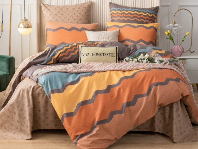 Комплект постельного белье A 300 Viva-Home Textile сатин-люкс