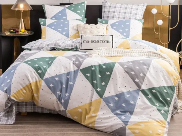 Комплект постельного белье A 308 Viva-Home Textile сатин-люкс
