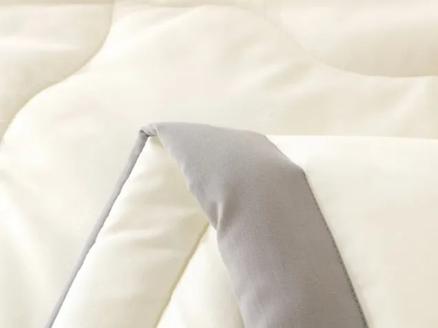 Однотонное постельное белье с одеялом FB007 Viva-Home Textile сатин