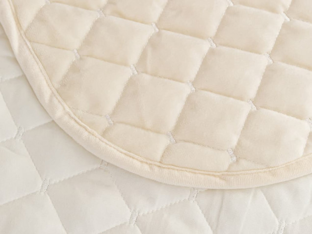Велюровое покрывало ромб OVF005 Viva-Home Textile