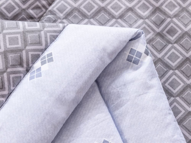 Комплект постельного белья с одеялом OB104 Viva-Home Textile сатин