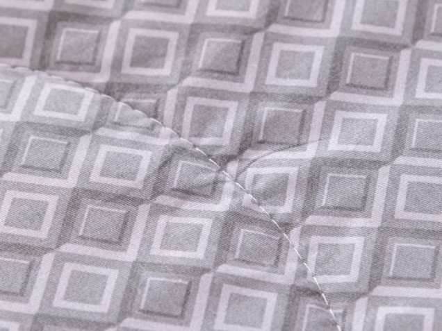 Комплект постельного белья с одеялом OB104 Viva-Home Textile сатин