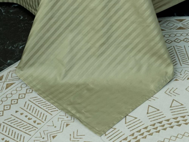 Постельное белье однотонное CT028 страйп-сатин Viva-Home Textile
