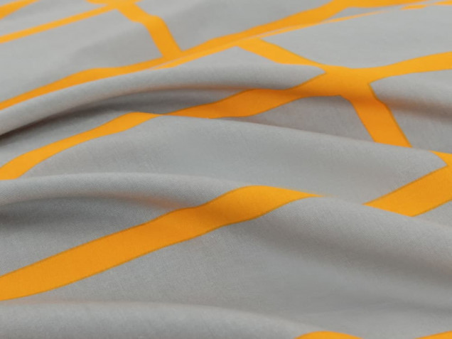 Постельное белье на резинке CPLR052 Сатин Элитный Viva-Home Textile