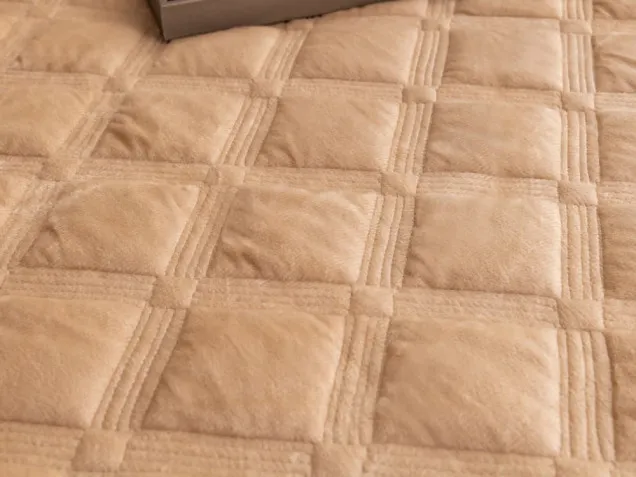 Покрывало-Плед Декоративная стежка OPK003 однотонное Viva-Home Textile