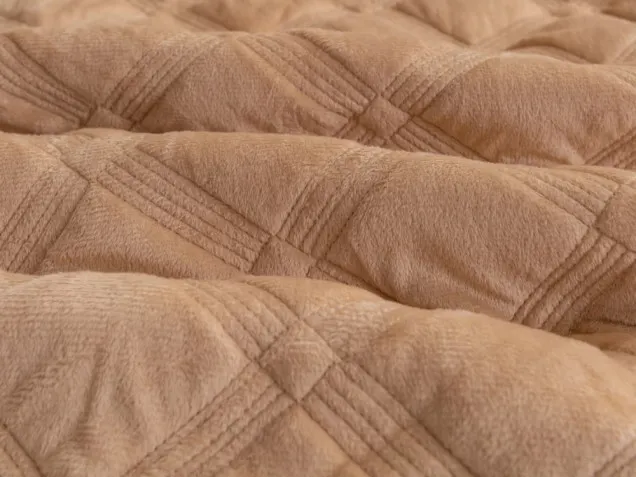 Покрывало-Плед Декоративная стежка OPK003 однотонное Viva-Home Textile