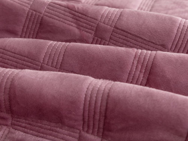 Покрывало-Плед Декоративная стежка OPK004 однотонное Viva-Home Textile