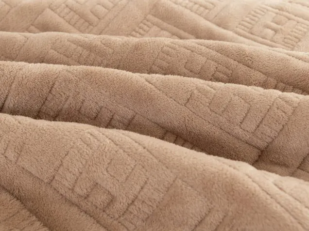 Покрывало-Плед Фигурная стежка OPS003 однотонное Viva-Home Textile