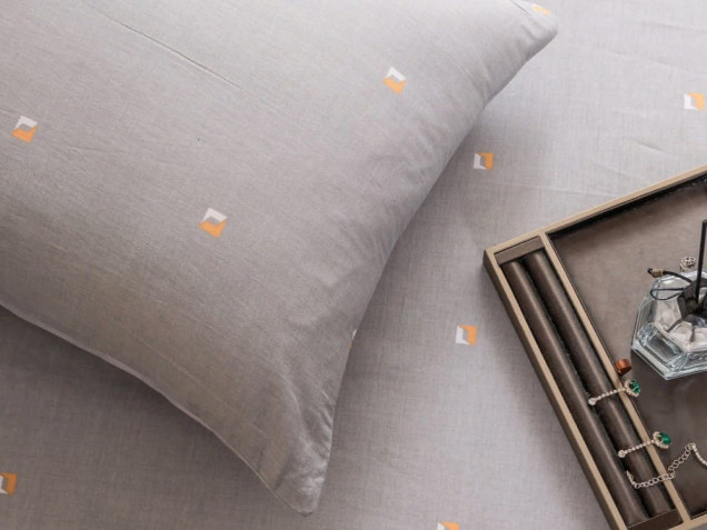 Комплект постельного белье A 301 Viva-Home Textile сатин-люкс