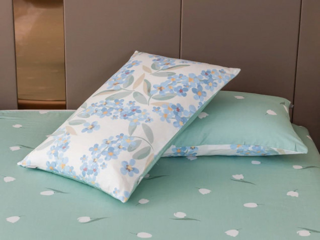 Комплект постельного белье A 303 Viva-Home Textile сатин-люкс