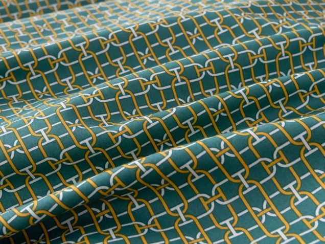 Постельное белье на резинке CPLR056 Сатин Элитный Viva-Home Textile
