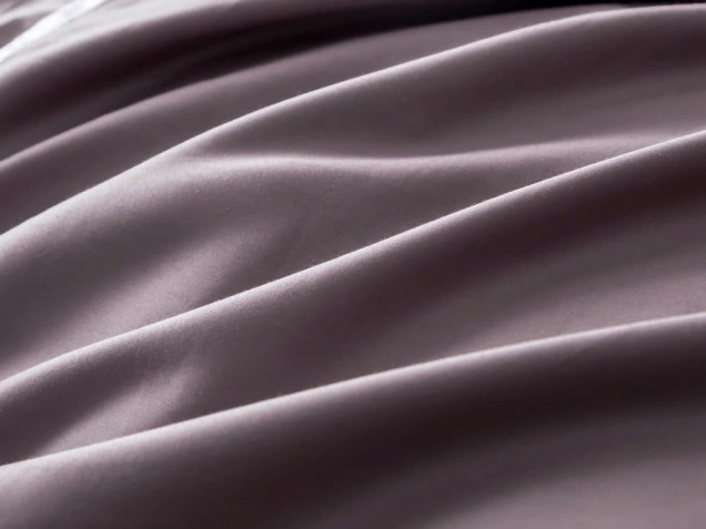 Постельное белье однотонное с кантом OCPK020 сатин премиум Viva-Home Textile