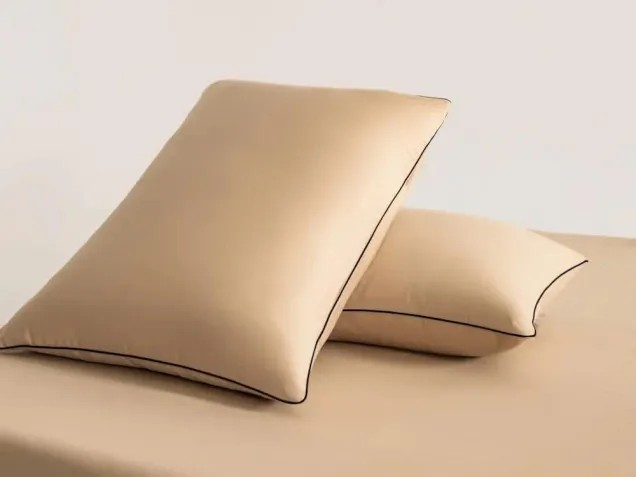 Постельное белье однотонное на резинке OCER005 сатин Элитный Viva-Home Textile