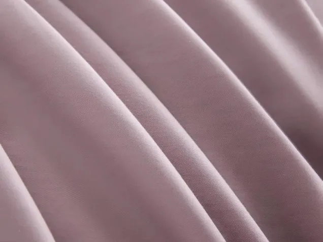 Постельное белье однотонное на резинке OCER008 сатин Элитный Viva-Home Textile