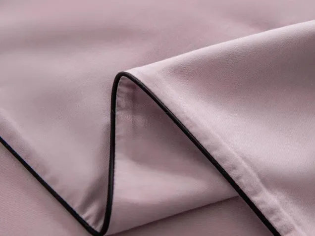 Постельное белье однотонное на резинке OCER008 сатин Элитный Viva-Home Textile