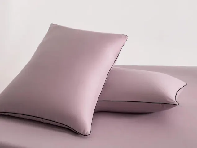 Постельное белье однотонное на резинке OCER008 сатин Элитный Viva-Home Textile