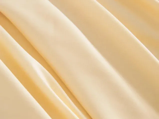 Постельное белье однотонное на резинке OCER010 сатин Элитный Viva-Home Textile