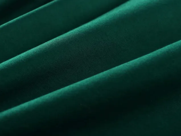 Постельное белье однотонное на резинке OCER018 сатин Элитный Viva-Home Textile