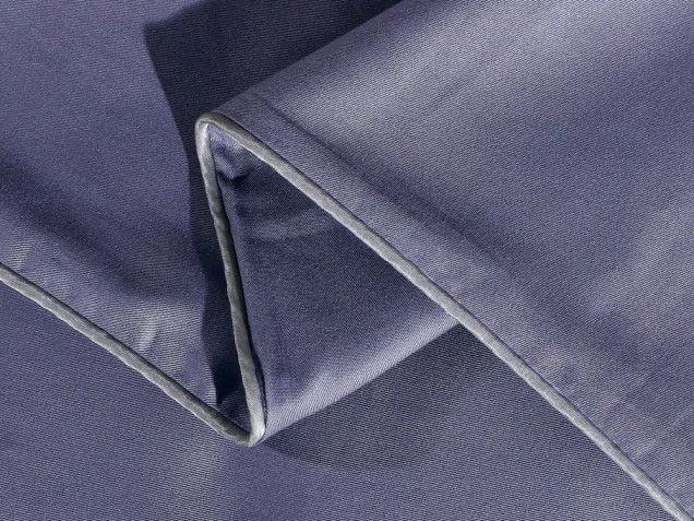 Постельное белье однотонное на резинке OCER020 сатин Элитный Viva-Home Textile