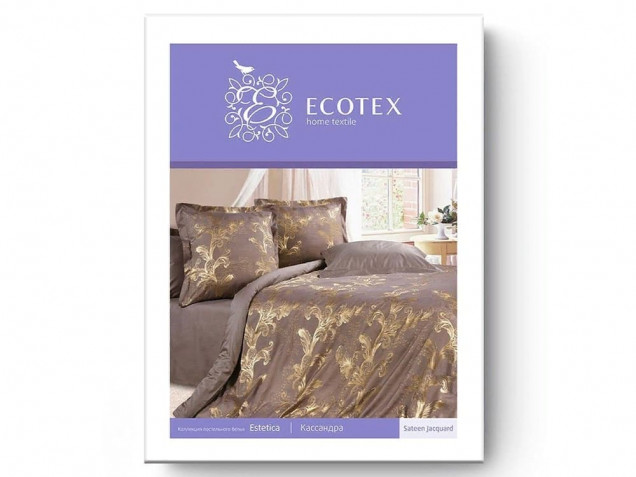 Постельное белье Кассандра Estetica Ecotex сатин-жаккард