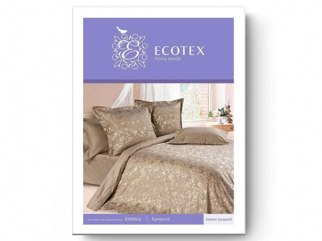 Постельное белье Брианза Estetica Ecotex сатин-жаккард