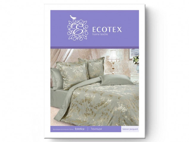 Постельное белье Тюильри Estetica Ecotex сатин-жаккард