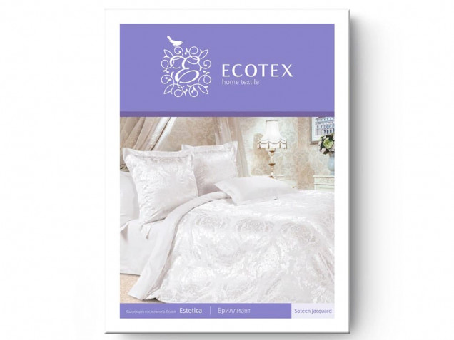 Постельное белье Бриллиант Estetica Ecotex сатин-жаккард