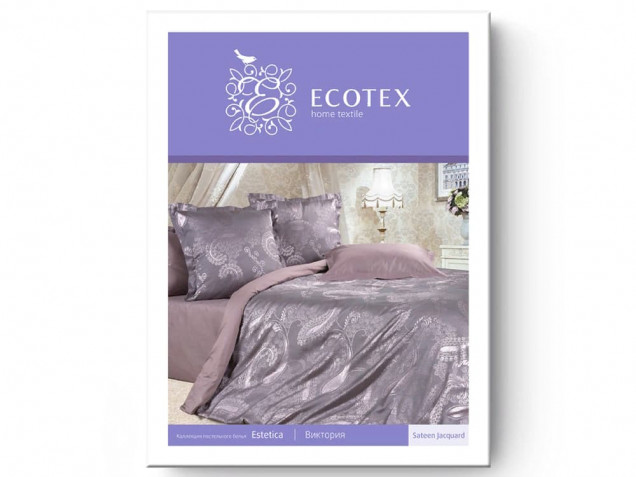 Постельное белье Виктория Estetica Ecotex сатин-жаккард