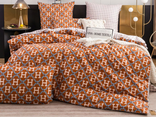 Комплект постельного белье A 307 Viva-Home Textile сатин-люкс