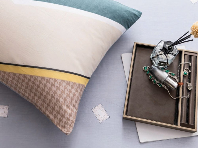 Комплект постельного белье A 311 Viva-Home Textile сатин-люкс
