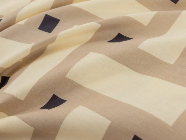 Постельное белье на резинке CPLR055 Сатин Элитный Viva-Home Textile