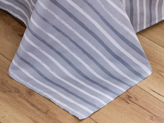Комплект постельного белья с одеялом OB093 Viva-Home Textile сатин