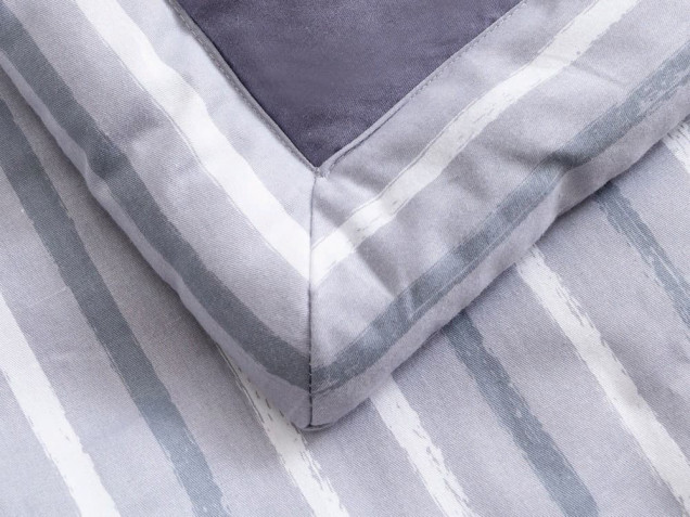 Комплект постельного белья с одеялом OB093 Viva-Home Textile сатин