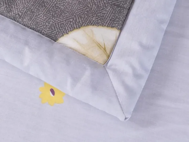 Комплект постельного белья с одеялом OB096 Viva-Home Textile сатин