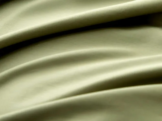 Постельное белье однотонное с кантом на резинке OCPKR029 сатин премиум Viva-Home Textile