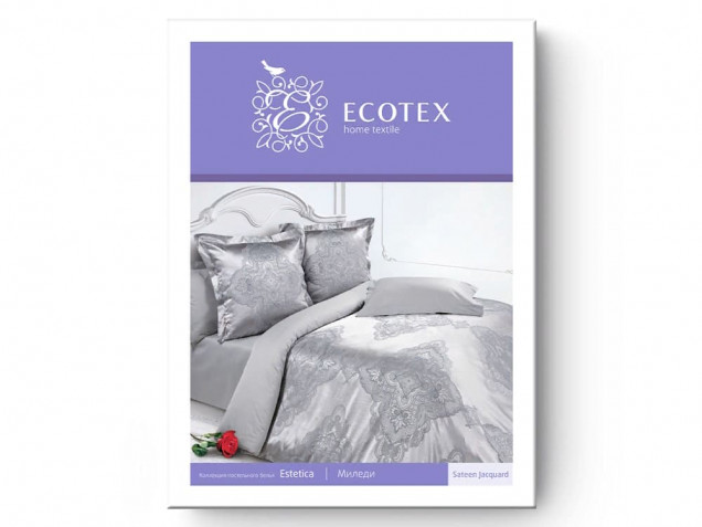 Постельное белье Миледи Estetica Ecotex сатин-жаккард