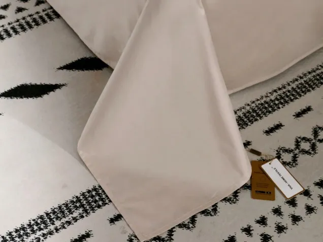 Постельное белье однотонное на резинке OCPR002 сатин премиум Viva-Home Textile