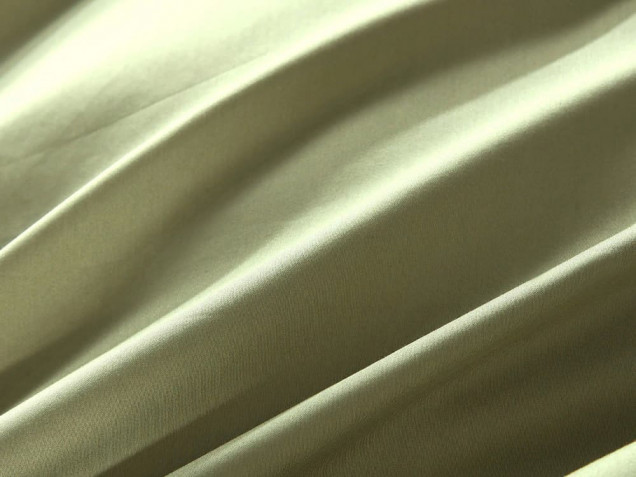 Постельное белье однотонное на резинке OCPR009 сатин премиум Viva-Home Textile