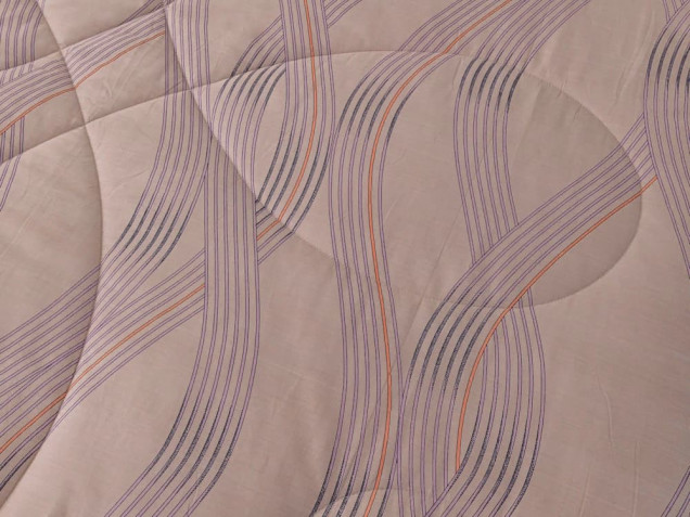 Комплект постельного белья с одеялом OB126 Viva-Home Textile сатин