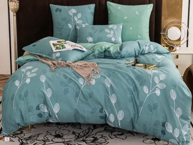 Комплект постельного белье A 314 Viva-Home Textile сатин-люкс