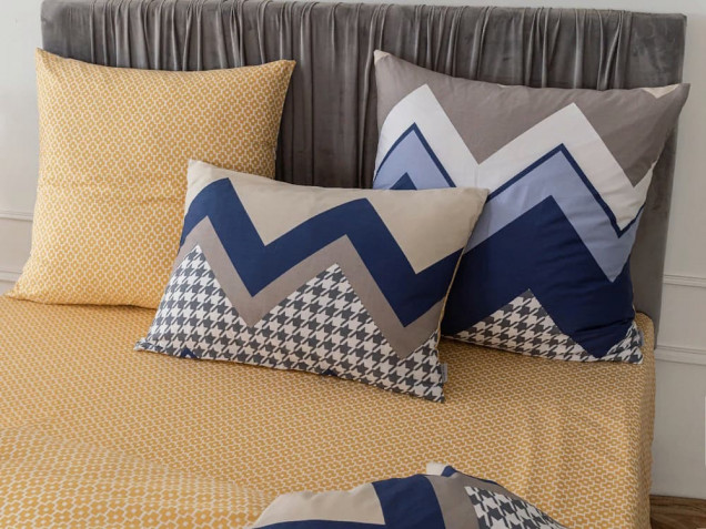 Комплект постельного белье A 319 Viva-Home Textile сатин-люкс
