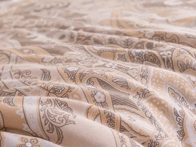 Комплект постельного белья с одеялом OB130 Viva-Home Textile сатин