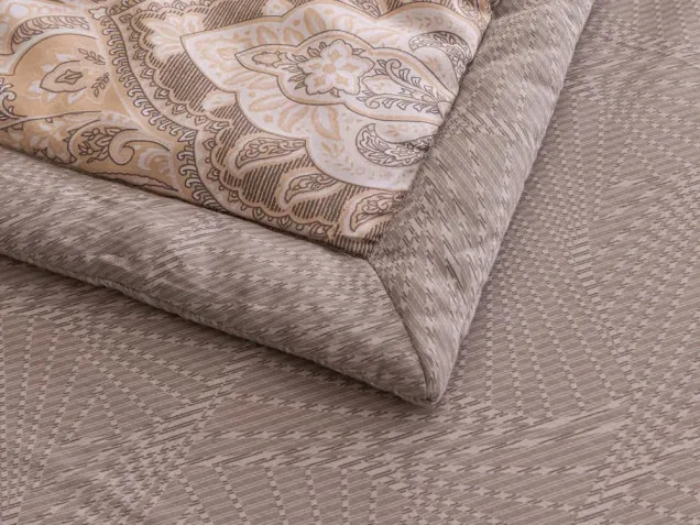 Комплект постельного белья с одеялом OB130 Viva-Home Textile сатин