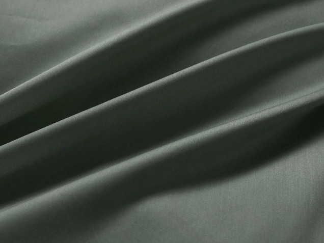 Постельное белье однотонное на резинке OCPR017 сатин премиум Viva-Home Textile