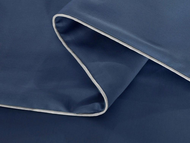 Постельное белье однотонное на резинке OCPR018 сатин премиум Viva-Home Textile