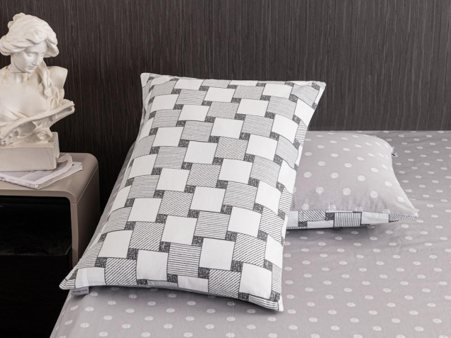 Постельное белье на резинке AR352 сатин-люкс Viva-Home Textile