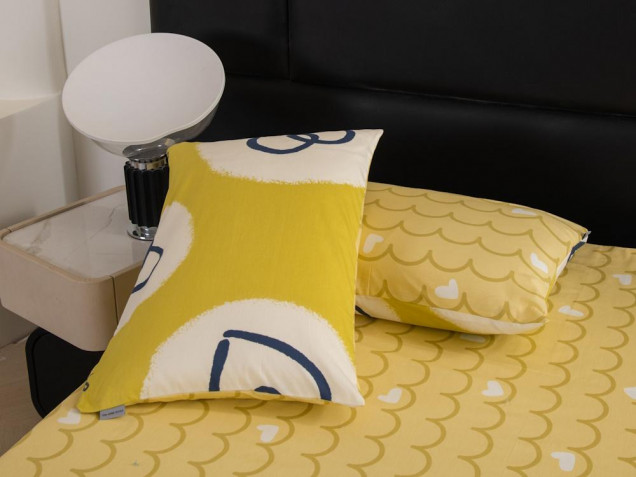 Постельное белье С 610 из сатина Viva-Home Textile